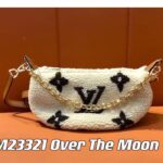 Louis Vuitton LV Women SKI Over The Moon Cream Brown Shearling Cowhide-Leather Textile Lining - Image 6