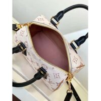 Louis Vuitton LV Women Seedy Bandoulière 20 Monogram Dune Coated Canvas Padlock Double Zip Closure (9)