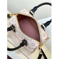 Louis Vuitton LV Women Seedy Bandoulière 20 Monogram Dune Coated Canvas Padlock Double Zip Closure (9)