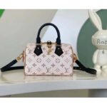 Louis Vuitton LV Women Seedy Bandoulière 20 Monogram Dune Coated Canvas Padlock Double Zip Closure - Imagen 3