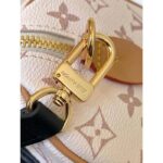 Louis Vuitton LV Women Seedy Bandoulière 20 Monogram Dune Coated Canvas Padlock Double Zip Closure - Imagen 9