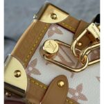 Louis Vuitton LV Women Side Trunk MM Monogram Dune Coated Canvas Cowhide-Leather – Bild 6