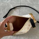 Louis Vuitton LV Women Side Trunk MM Monogram Dune Coated Canvas Cowhide-Leather – Bild 7