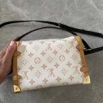 Louis Vuitton LV Women Side Trunk MM Monogram Dune Coated Canvas Cowhide-Leather – Bild 3