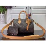 Louis Vuitton LV Unisex Speedy P9 Bandoulière 25 Monogram Soft Calfskin Natural Cowhide-Leather - Image 4