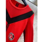 Louis Vuitton LV Women Sporty Mesh Accent Dress Bright Red Black Regular Fit - Image 8