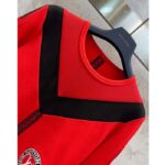 Louis Vuitton LV Women Sporty Mesh Accent Dress Bright Red Black Regular Fit - Image 4