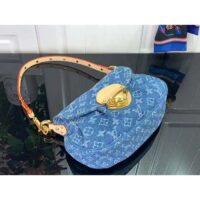 Louis Vuitton LV Women Sunset Denim Blue Monogram Global Organic Textile-Certified Cotton Canvas (7)