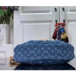 Louis Vuitton LV Women Sunset Denim Blue Monogram Global Organic Textile-Certified Cotton Canvas - Image 6