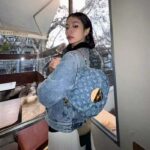 Louis Vuitton LV Women Sunset Denim Blue Monogram Global Organic Textile-Certified Cotton Canvas - Image 14