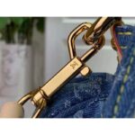 Louis Vuitton LV Women Sunset Denim Blue Monogram Global Organic Textile-Certified Cotton Canvas - Image 9