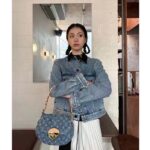 Louis Vuitton LV Women Sunset Denim Blue Monogram Global Organic Textile-Certified Cotton Canvas - Image 13