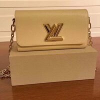 Louis Vuitton LV Women Twist West Banana Yellow Epi Grained Cowhide Leather M24548 (3)