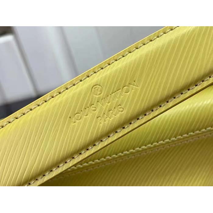 Louis Vuitton LV Women Twist West Banana Yellow Epi Grained Cowhide Leather M24548 (11)