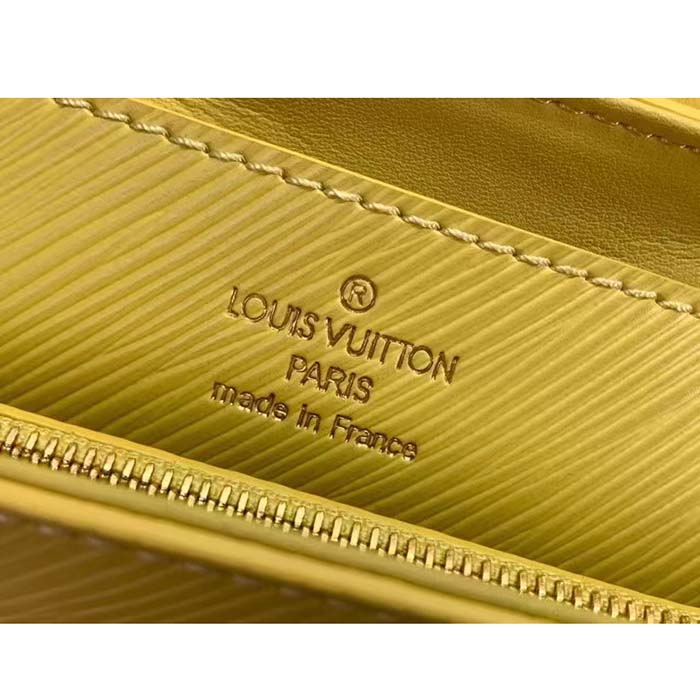 Louis Vuitton LV Women Twist West Banana Yellow Epi Grained Cowhide Leather M24548 (12)