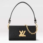 Louis Vuitton LV Women Twist West Black Epi Grained Cowhide Leather M24549