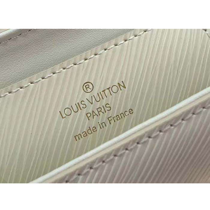 Louis Vuitton LV Women Twist West Quartz White Epi Grained Cowhide Leather M24550 (9)