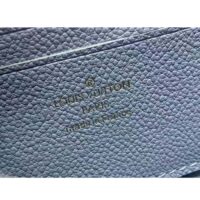 Louis Vuitton LV Women Wallet On Chain Lily Blue Hour Monogram Empreinte Embossed Supple Grained Cowhide Leather (1)