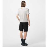 Louis Vuitton Men Hybrid Cotton T-Shirt Regular Fit LV Silk Label Milky White Cotton - Image 13