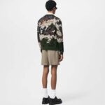 Louis Vuitton Men LV Damier Cotton Jacquard Pullover Regular Fit Allover Damoflage Multicolor - immagine 14