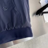 Louis Vuitton Men LV Reversible Fleece Gilet Regular Fit Zip Closure Multicolor (4)