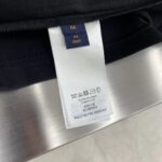 Louis Vuitton Men LV SKI Monogram Gradient Cotton T-Shirt Regular Fit Ribbed Neck Black – Image 9