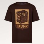 Louis Vuitton Men LV Short-Sleeved Cotton Intarsia Crewneck Staple Fit Ribbed Collar Compact Knit