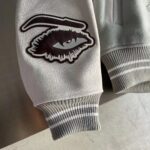 Louis Vuitton Men LV Varsity Leather Blouson Cropped Fit Epi Leather Sleeves Shirt Collar Cotton Wool - Imagen 6