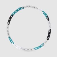 Louis Vuitton Men Monogram Chain Necklace (1)