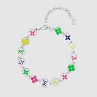 Louis Vuitton Men Monogram Colours Bracelet (1)