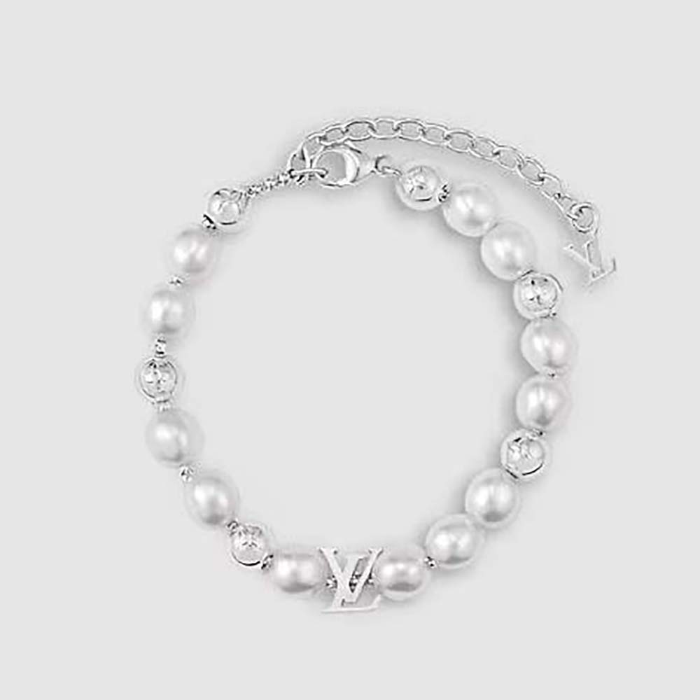 Louis Vuitton Men Monogram Pearls Bracelet