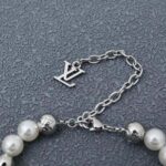 Louis Vuitton Unisex Monogram Pearls Bracelet - immagine 8