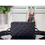 Louis Vuitton Unisex LV Alpha Wearable Wallet Monogram Shadow Cowhide Leather Black - Bild 3