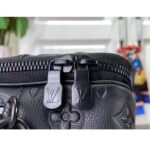 Louis Vuitton Unisex LV Alpha Wearable Wallet Monogram Shadow Cowhide Leather Black - Bild 6