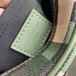 Louis Vuitton Unisex Mini Soft Trunk Green Damoflage Coated Canvas Leather Textile Lining - Image 10