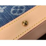 Louis Vuitton Unisex Pochette Cosmétique GM Bleu Denim Blue Monogram Global Organic Textile-Certified Cotton Canvas - Image 7