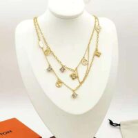 Louis Vuitton Women Blooming Strass Necklace (1)