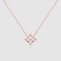Louis Vuitton Women Color Blossom Star Pendant in Pink Gold (1)