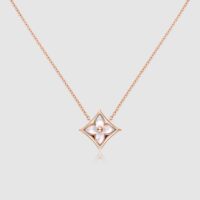 Louis Vuitton Women Color Blossom Star Pendant in Pink Gold