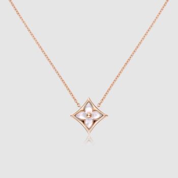 Louis Vuitton Women Color Blossom Star Pendant in Pink Gold