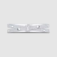 Louis Vuitton Women Empreinte Bangle White Gold (1)