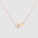 Louis Vuitton Women Idylle Blossom Necklace in Pink Gold