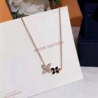 Louis Vuitton Women Idylle Blossom Necklace in Pink Gold (1)