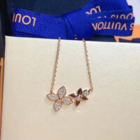 Louis Vuitton Women Idylle Blossom Necklace in Pink Gold (1)