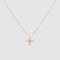 Louis Vuitton Women Idylle Blossom Pendant Pink Gold And Diamonds (1)