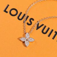 Louis Vuitton Women Idylle Blossom Pendant Pink Gold And Diamonds (1)