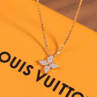 Louis Vuitton Women Idylle Blossom Pendant Pink Gold And Diamonds (1)