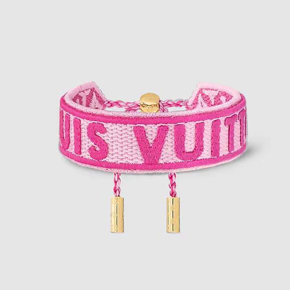 Louis Vuitton Women LV Buddy Bracelet-Pink