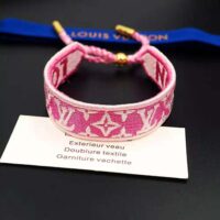 Louis Vuitton Women LV Buddy Bracelet-Pink (1)