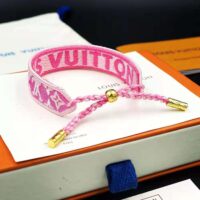 Louis Vuitton Women LV Buddy Bracelet-Pink (1)